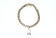 Anchor chain bracelet with pendant "R" Gold, 14 Karat