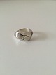 Georg Jensen Sterling Sølv Moderne Ring