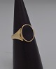 14k herrering m. onyx. Str. 67