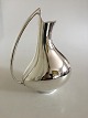 Vintage Georg Jensen Sterling Sølv Henning Koppel Kande no. 992 "Gravid And"