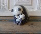 Royal Copenhagen figur, panda med unge af Allan Therkelsen no. 666