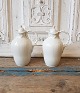 Royal Copenhagen White curved, rare bottles for oil & vinegar