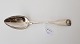 Antique silver spoon with Count crown