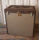 Old travel suitcase / representative suitcase with metal fittings from F.D.B