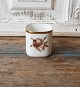 Royal Copenhagen Brown rose cigarette cup / vase no. 1055