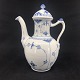 Blue Fluted Half Lace coffee pot
