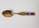 Anton Michelsen Memorial spoon I Gold Plated Sterling Silver from 1964