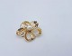 14 Karat Broche M. Perle
