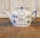 Royal Copenhagen Blue Fluted Rare Oval Teapot no. 254 - 1894-1900