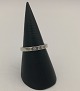 14k guldring m. brillanter, str. 56