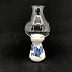 Blue Flower candle holder with glass dome
