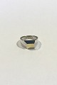 Georg Jensen / Hans Hansen Sterling Sølv Ring med Guld