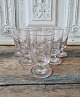 Mouth-blown toddy glass with moon and star approx. year 1900