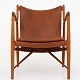 Finn Juhl / Niels Vodder
NV 45 - Easy chair in teak and patinated leather, this edition has been 
stamped.
Contact us regarding stock
Good condition
