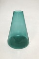 Kastrup Glassworks Opaline shape Green Conical Vase