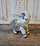 Royal Copenhagen Aluminia figur - elefant af Jeanne Grut no. 479/3193