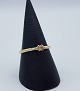 14k guldring m. brillant, str. 63