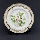 "Flora Danica" lunch plate with pierced edge