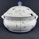LARGE Blue Fluted Plain tureen from the 1820-1850