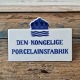 Royal Copenhagen dealer sign