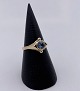 14k guldring m. spinel, str. 57