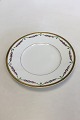 Royal Copenhagen Stel nr. 478 Rosenguirlande med guld Frokosttallerken No 10519