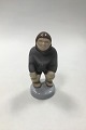 Bing & Grøndahl Figur af Eskimo Grønlandsk Kvinde No 2414