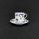 Blue Fluted Half Lace coffee cup 1/530.
