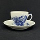 Blue Flower Curved coffee cup
