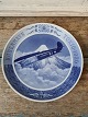 Royal Copenhagen Mindeplatte fra 1926 Tokyo platte. Fremstillet i anledning af 
flyvningen mellem København og Tokyo.