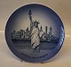 Kongelig Dansk Platte Statue of Liberty Frihedsgudinden 20.5 cm 1969-1974
