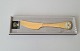 Georg Jensen Year knife in gilded silver 1981