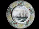 Adams England Winter Scenes Dinner plate, multicolor, diameter 26.50 centimeters 
/ 10 3/8"