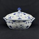 Blue Fluted Full Lace tureen