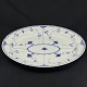 Blue Fluted Half Lace oval dish 1/534

