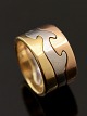 Georg Jensen. Tredelt Fusion ring