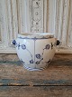 Royal Copenhagen Blue fluted flower pot No. 126