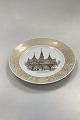 Royal Copenhagen Platte Københavnske Prospekter Rosenborg No 9