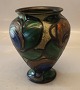 Kähler Design Vase med kohornsglasur 17 x  14 cm Signeret HAK