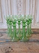 Set of 9 light green Römer glasses