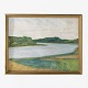 Painting. Landscape with gold painted frame. Signed.
1 pc. in stock
Good, used condition

