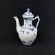 Small Blue Fluted Half Lace coffee pot
