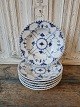 Royal Copenhagen Blue fluted full lace soup plate no. 1079 - 23 cm.