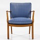 Tove & Edvard Kindt-Larsen / Gustav Bertelsen
Rare easy chair in caucasian walnut and original blue wool.
1 pc. in stock
Used condition
