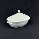 White Half Lace small oval dish