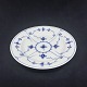 Blue Fluted Plain dinner plate, 1894-1900