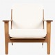 Hans J. Wegner / Getama
GE 290 - Low back armchair in oak with new cushions. Marked from the 
production.
1 pc. in stock
Reupholstered
