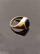 8 carat gold ring  with onyx