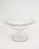 Glass stand - With patterned edges - Fynsk Glassworks - 1890s
Great condition
