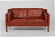 Børge Mogensen
2 personers sofa 2212 
Cognac/rødbrun læder
